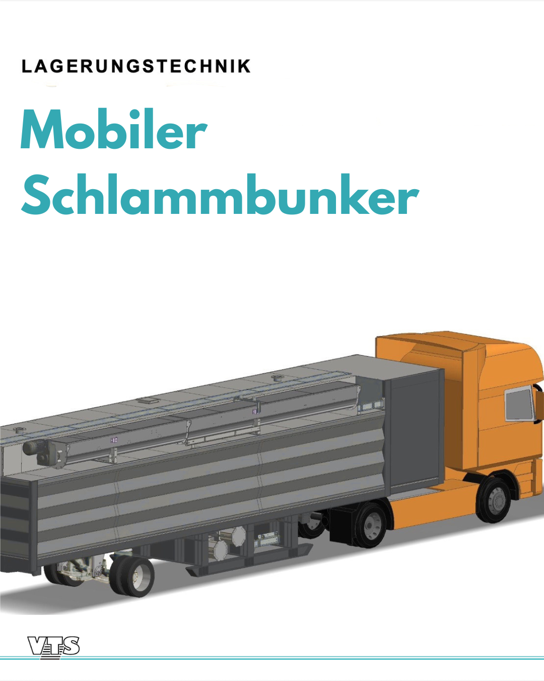 Mobiler Schlammbunker